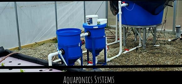 Horizontal Aquaponics System